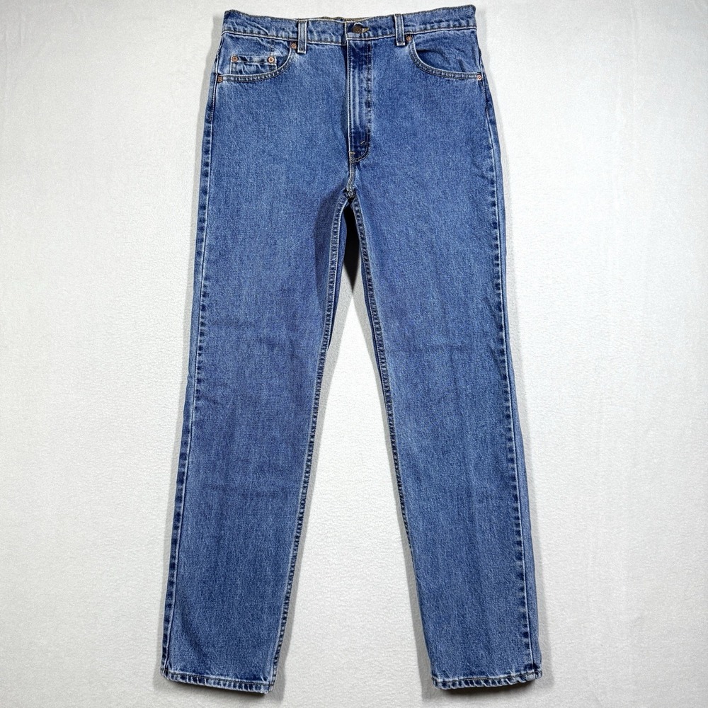 Vintage Levis 505 Jeans Mens 36x32 Stonewash Made in USA Straight Leg 90s 1994